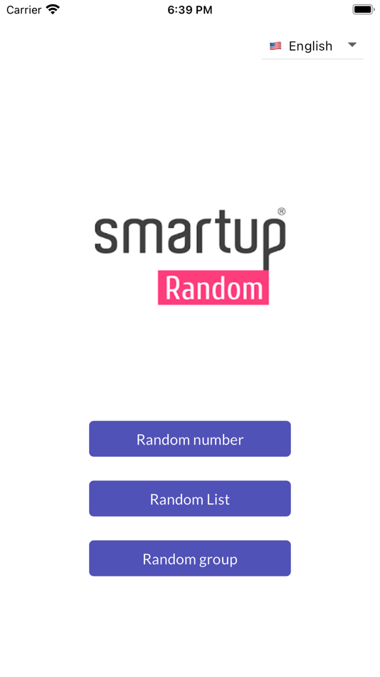 #1. Smartup Random (iOS) Podle: GREEN WHITE SOLUTIONS, MASULIYATI CHEKLANGAN JAMIYATI