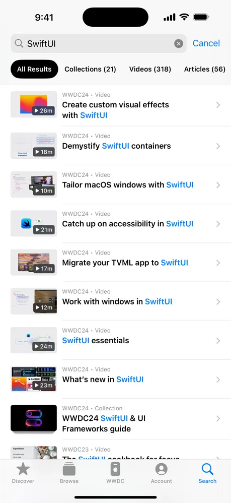 Apple Developer screenshot 2