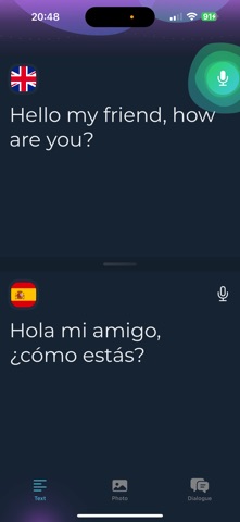 Talking Translator: Voice,Text Screenshot 1 of 6