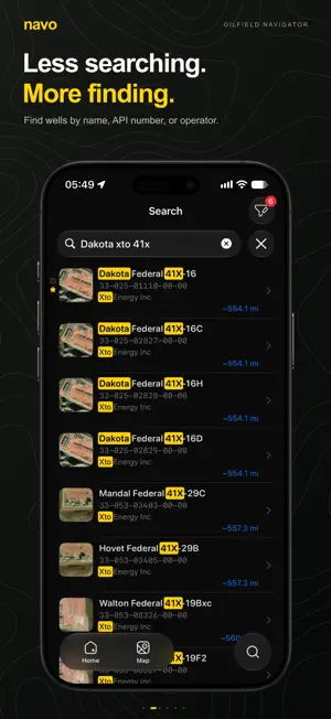 Navo: Oilfield Navigator screenshot 2