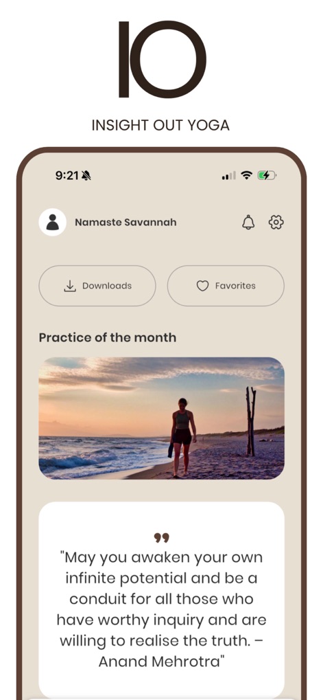 Insight Out Yoga - Health & Fitness App | MWM