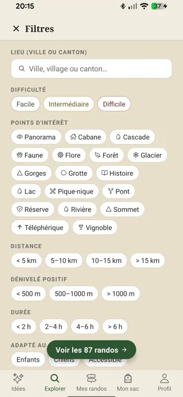 Idées Rando screenshot 7 of 8