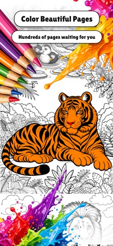 Coloring Book: Paint & Art Screenshot 1 of 8