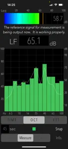 Low Frequency Detector screenshot #2 for iPhone