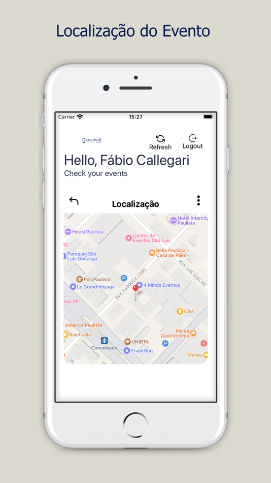#3. Daycoval | Eventos (iOS) 由: INTEEGRA TEC