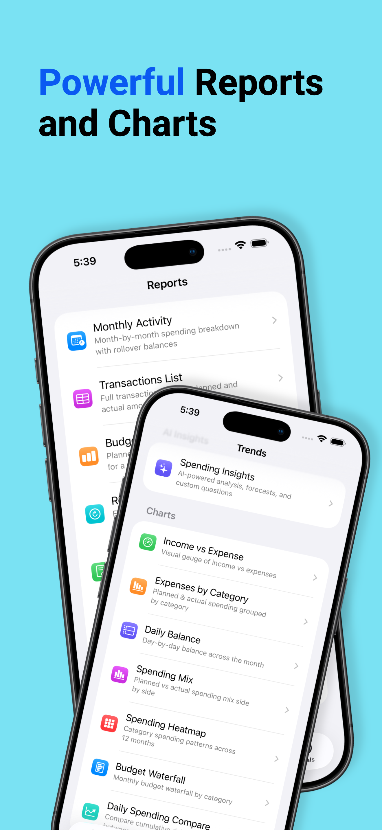 Plan & Spend : Budget Planner