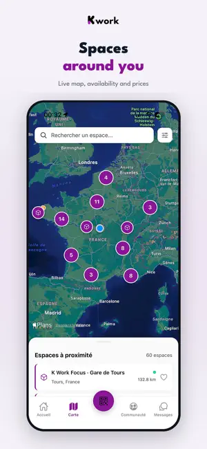 K-work: Book Your Workspace screenshot 2