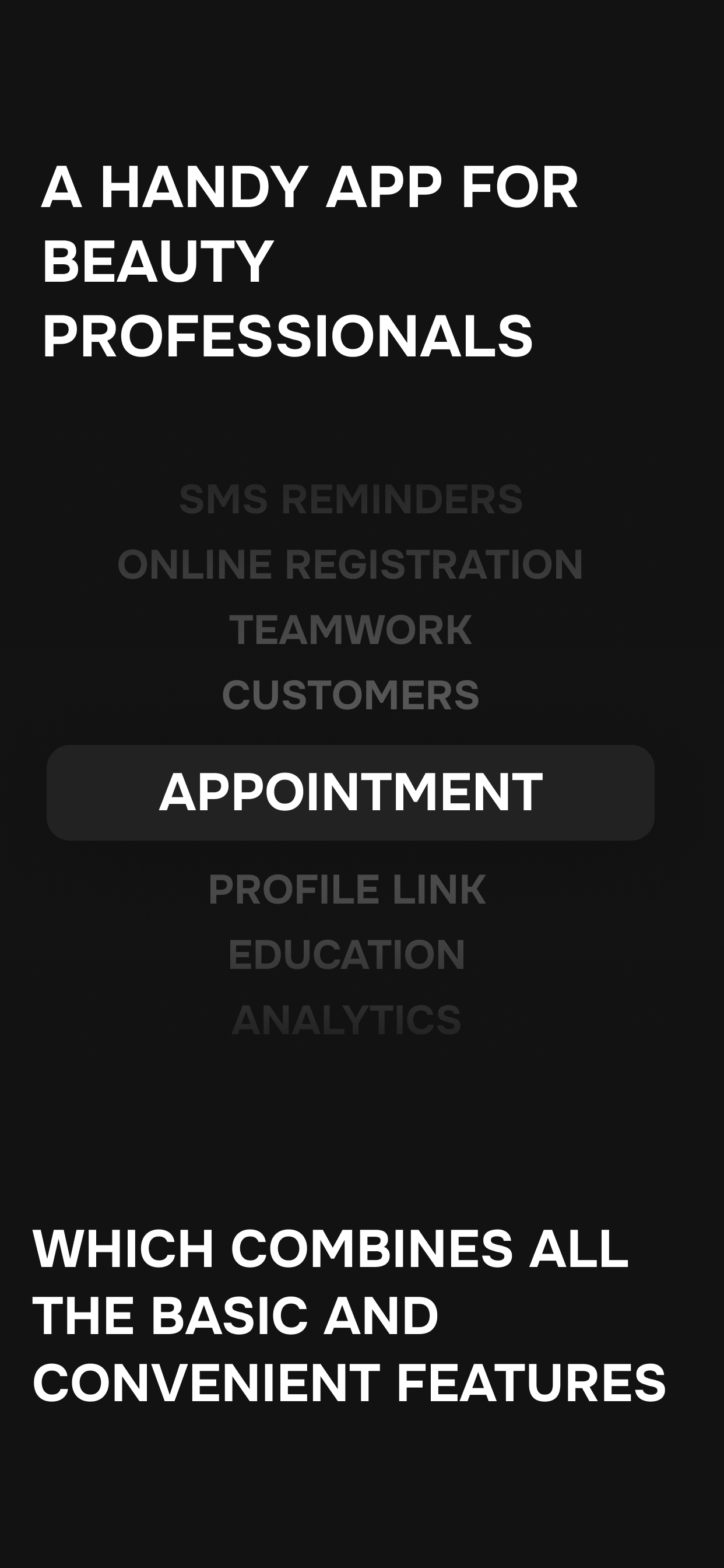 VISIT: Customer Appointments