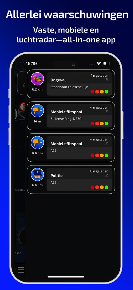 Radarbot: Flitspaal detector screenshot 4