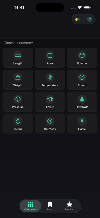 Unit Converter AWG Screenshot 1 of 4