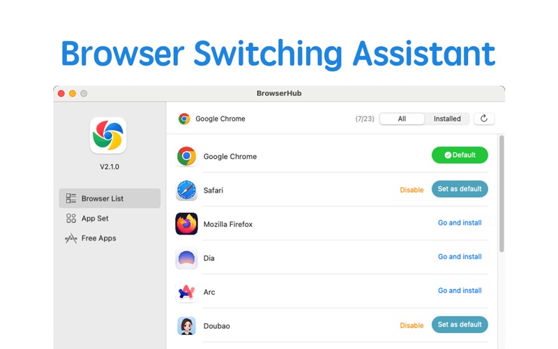OpenLinks for Chrome & Firefox app screenshot