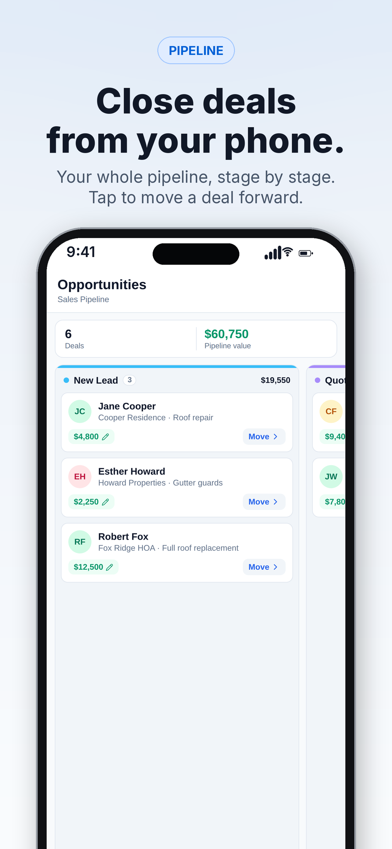 Ferrum CRM screenshot 3