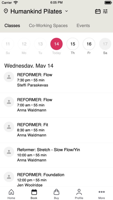 App screenshot