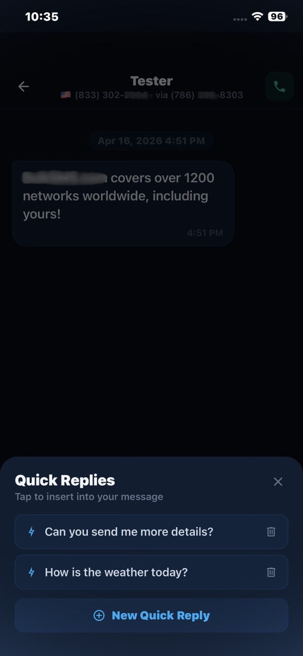 iPhone screenshot