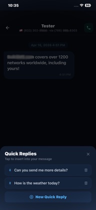 WowText: Second Phone Number screenshot 2