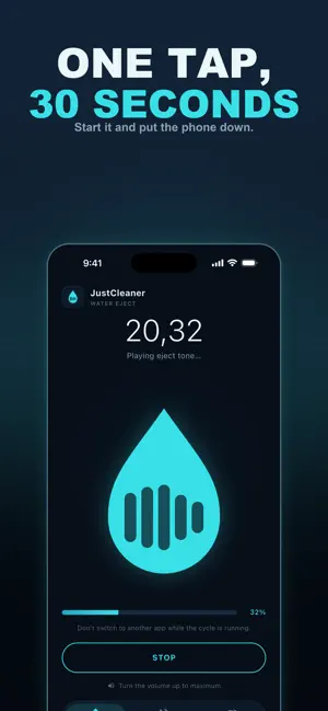 JustCleaner: Water Eject screenshot 2