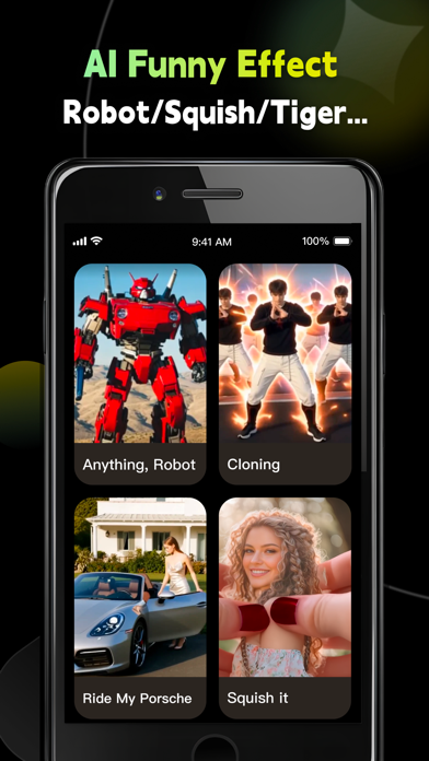VidFox: Al Video&lmage Maker iPhone screenshot 4 - Photo & Video app