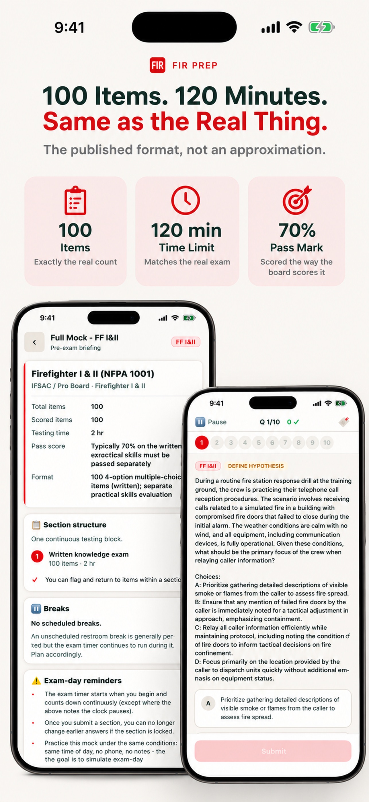 Screenshot 3 of Firefighter I & II - Exam Prep