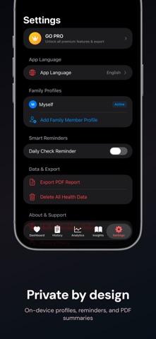 Beatio: BP Tracker Screenshot 4 of 4