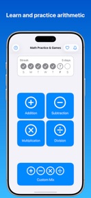 Mental Math Practice & Games screenshot