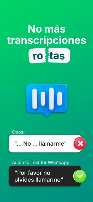 Audio to Text for WhatsApp Screenshot