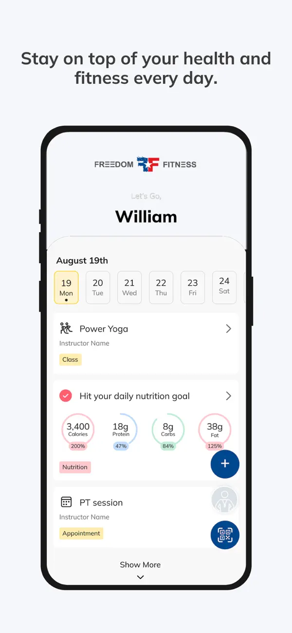 Screenshot #2 pour Freedom Fitness