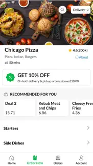 chicago pizza. iphone screenshot 3