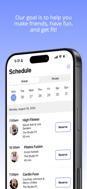 The Studio Fit - Logan screenshot 4