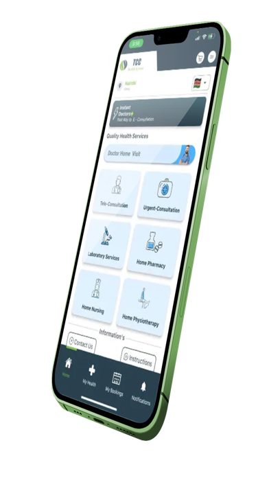 TCC Health Screenshot