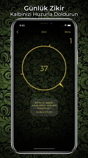 Namaz Vakti: Ezan Muslim Pro iPhone Ekran Görüntüsü 6