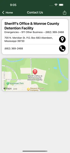 Monroe County Sheriff MS screenshot 2