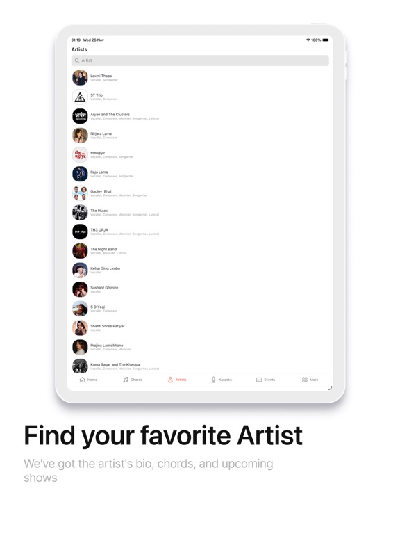 ChordPedia: Guitar Chords iPad screenshot 8 - Music app