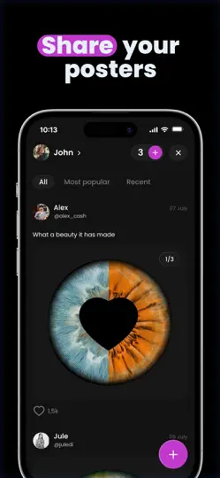 Скриншот Eyes Finder, AI Identifier на iPhone 4