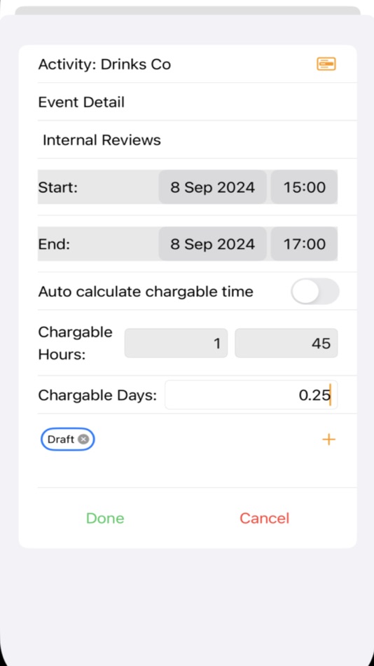 #2. Time Logger (iOS) By: Killer Apps Ltd