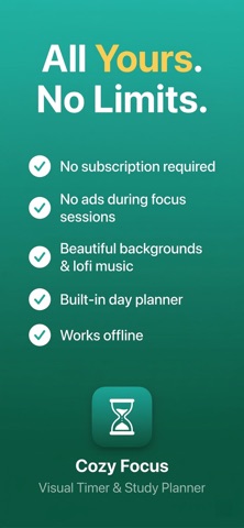Cozy Focus - Visual Timer Screenshot 6 of 6