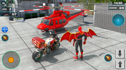 Flying Spider Air Rescue Game Screenshot