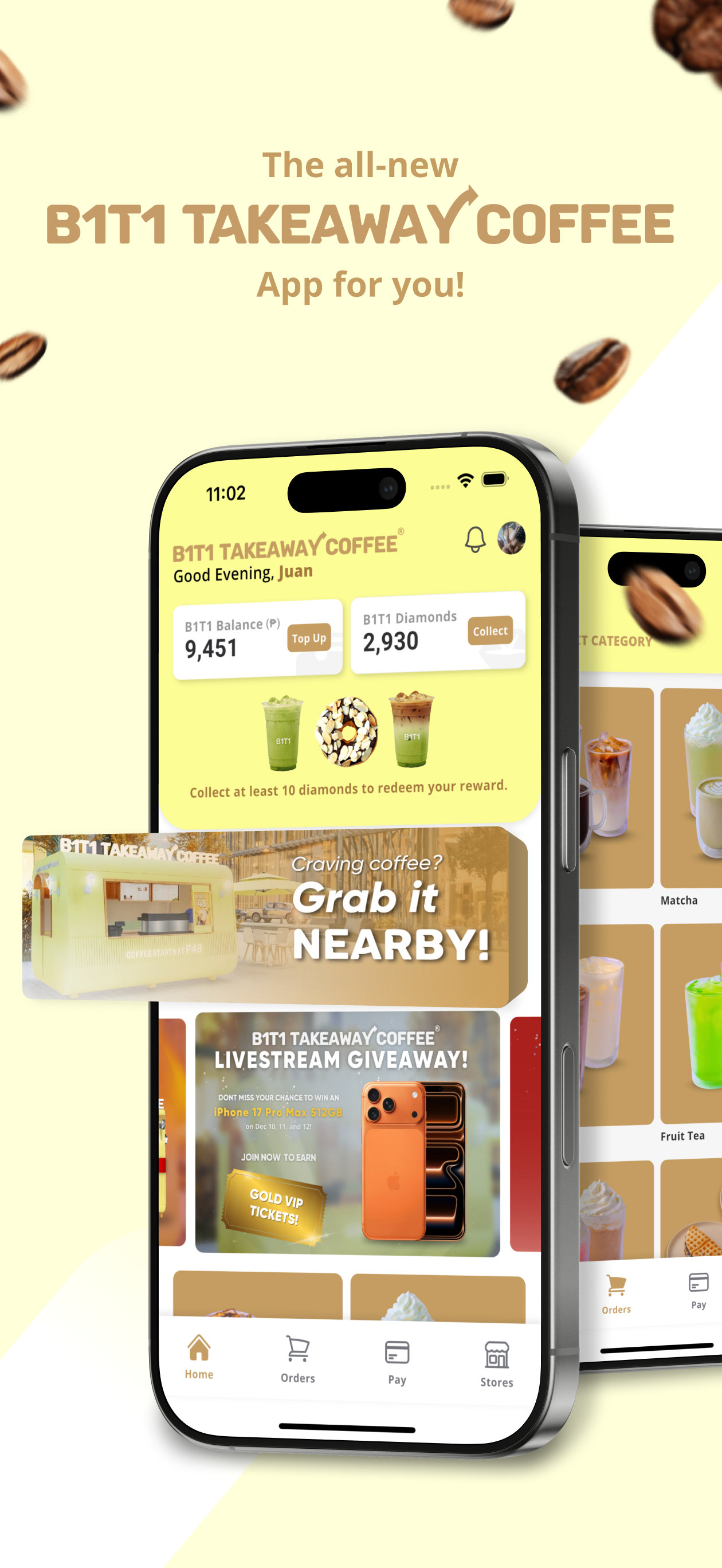 B1T1 Takeaway Coffee