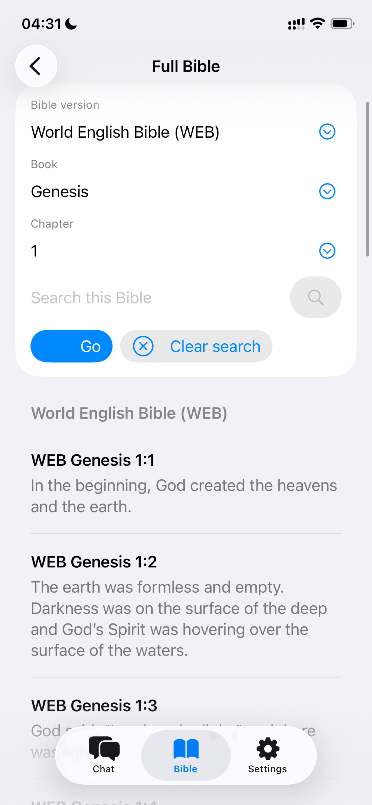 Bible AI guidance: VerseMentor