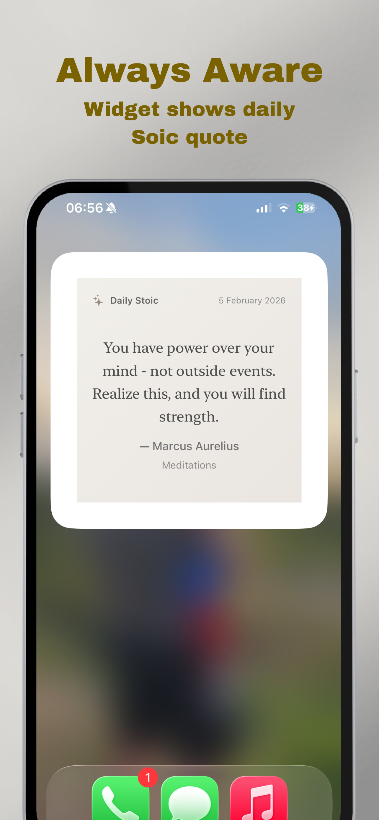 Stoic Wisdoms - Daily Quotes
