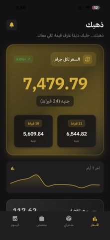 ذهبك screenshot