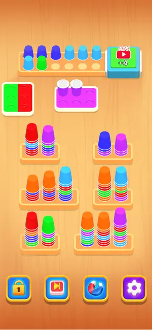 Sort My Cups! screenshot 1