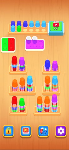 Sort My Cups! Screenshot 1 of 5