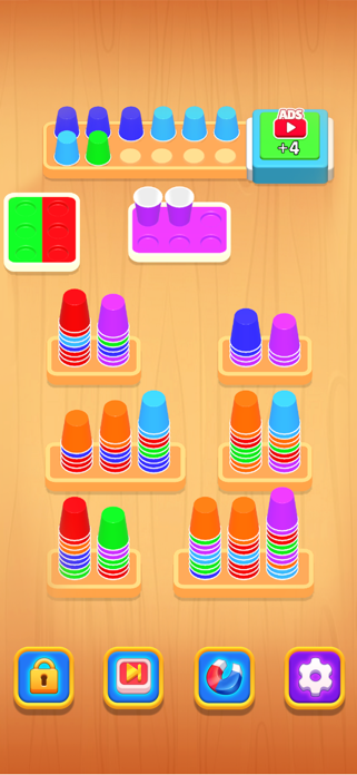 Sort My Cups! Screenshot 1 of 5
