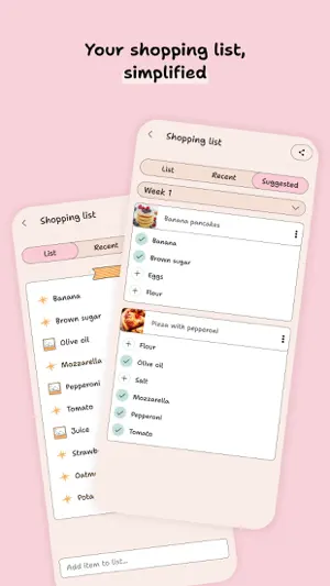 Meal Planner & Weekly Menu screenshot 3