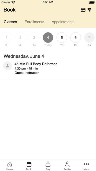 Private Figure Pilates iPhone screenshot 2 - Health & Fitness app