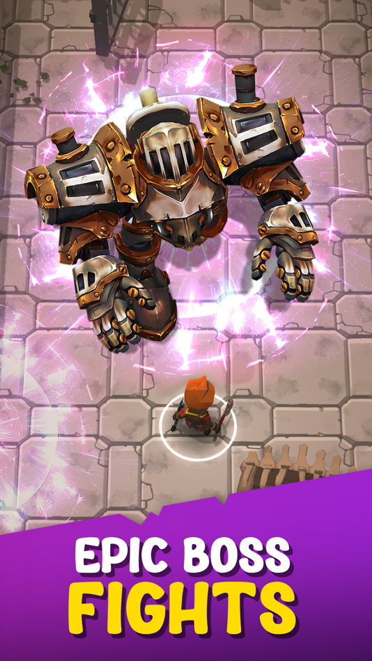 #3. Dungero: Rumble Offline RPG (iOS) Podle: Retrobot s.r.o.