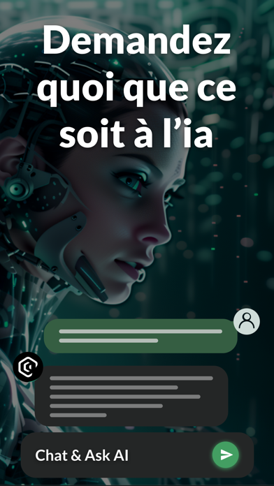 Screenshot #2 pour OnChat - Chatbot IA Francais