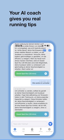 RunWatch: AI Running Coach iPhone screenshot