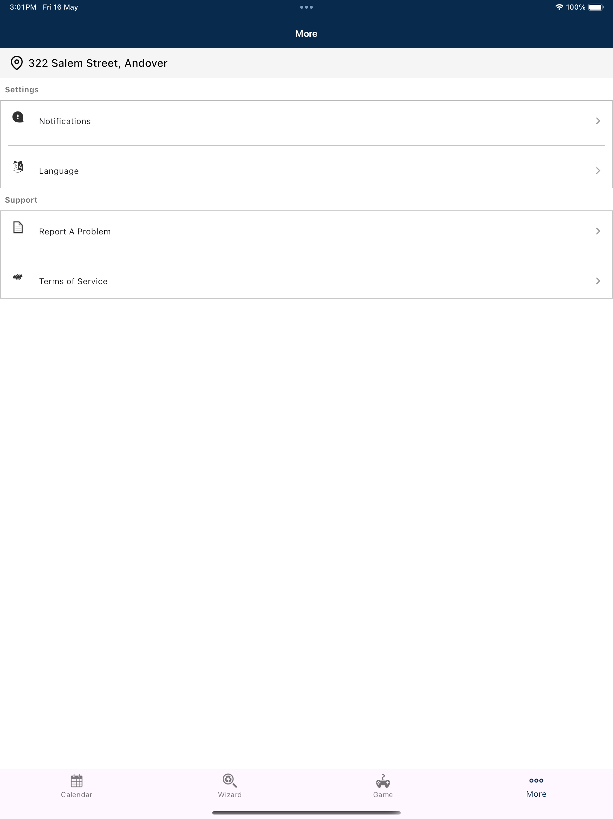 Andover MA Solid Waste App screenshot 14