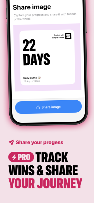 Simple Streak: Habit Tracker Screenshot 8 of 10